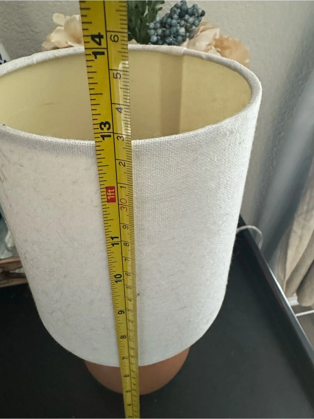 Terra Cotta Desk Table Lamp